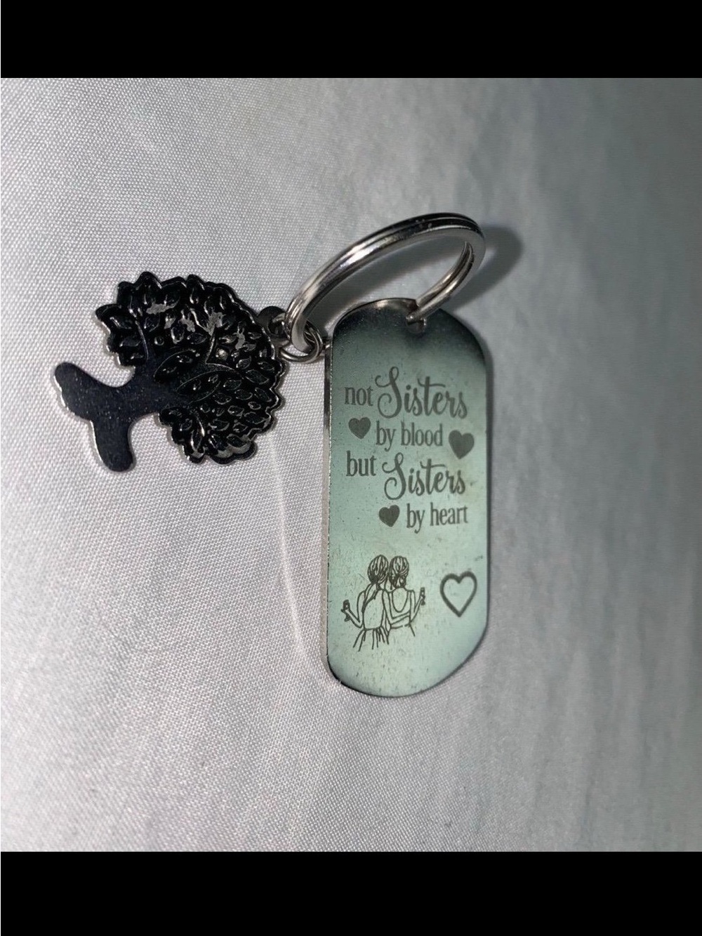 Sister keychain